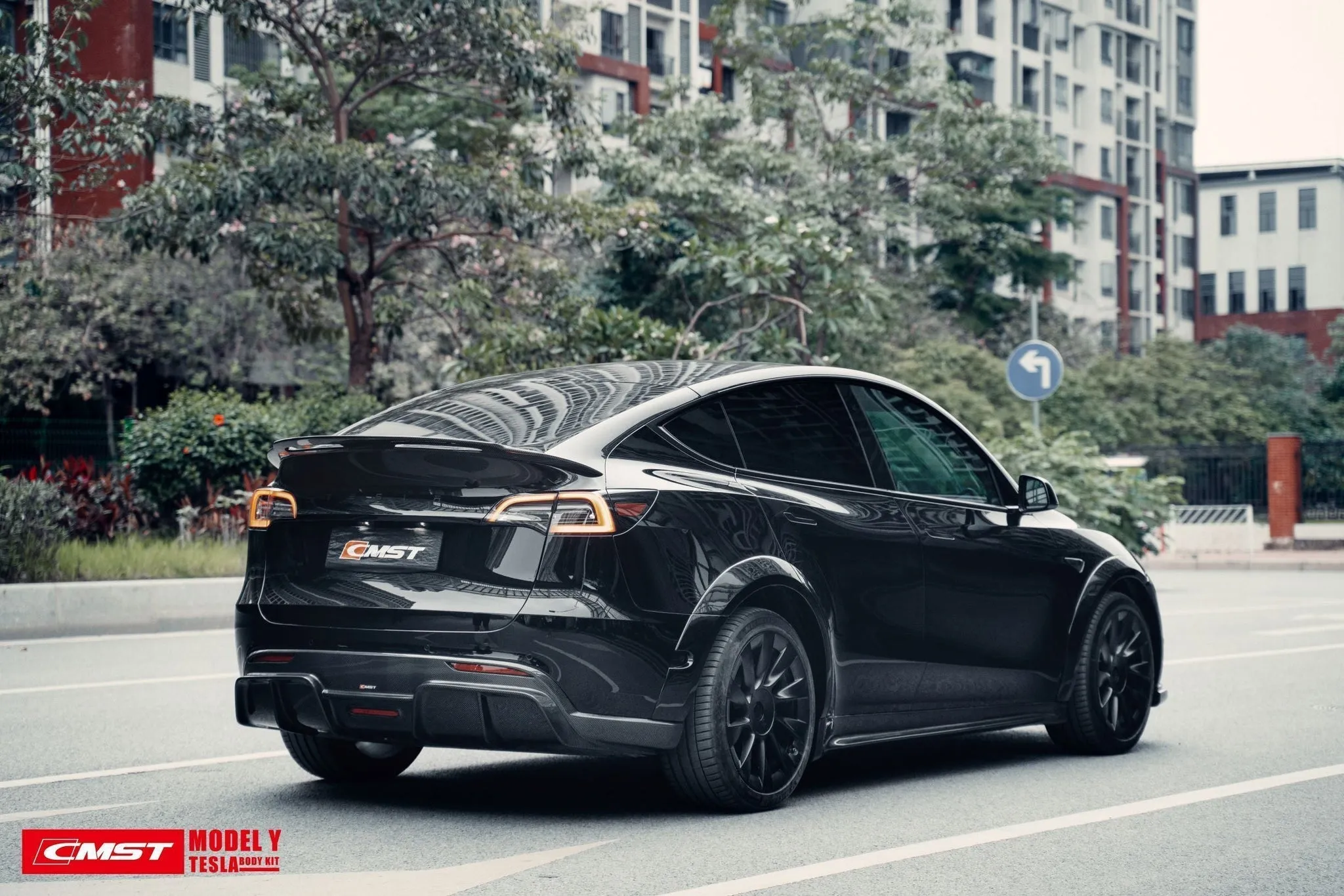 Check our price and buy CMST Carbon Fiber Body Kit set for Tesla Model Y!