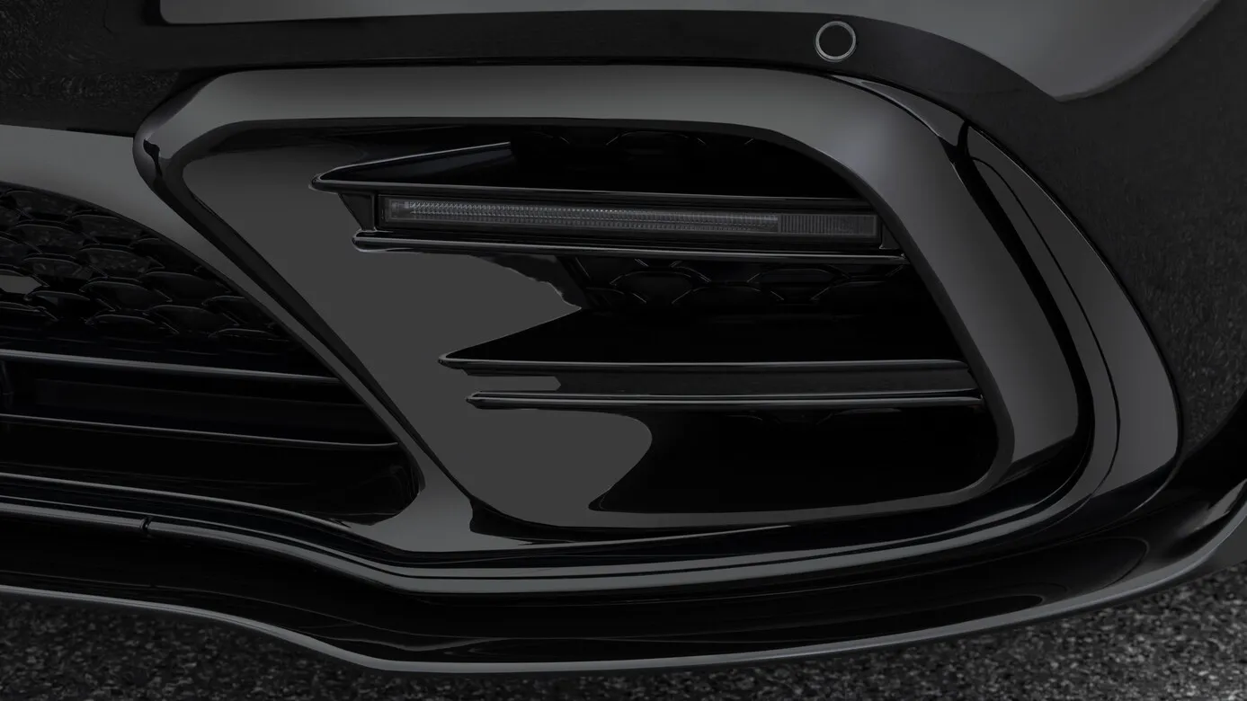 Front bumper inserts Brabus PUR-R-RIM for Mercedes S-class W 223 AMG Line