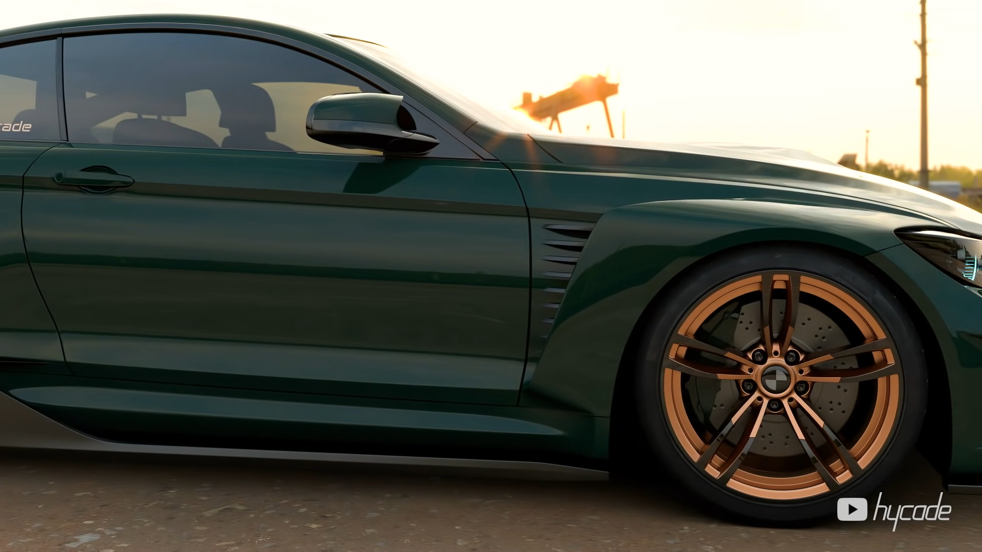 BMW M4 Evo Custom Wide Body Kit by Hycade