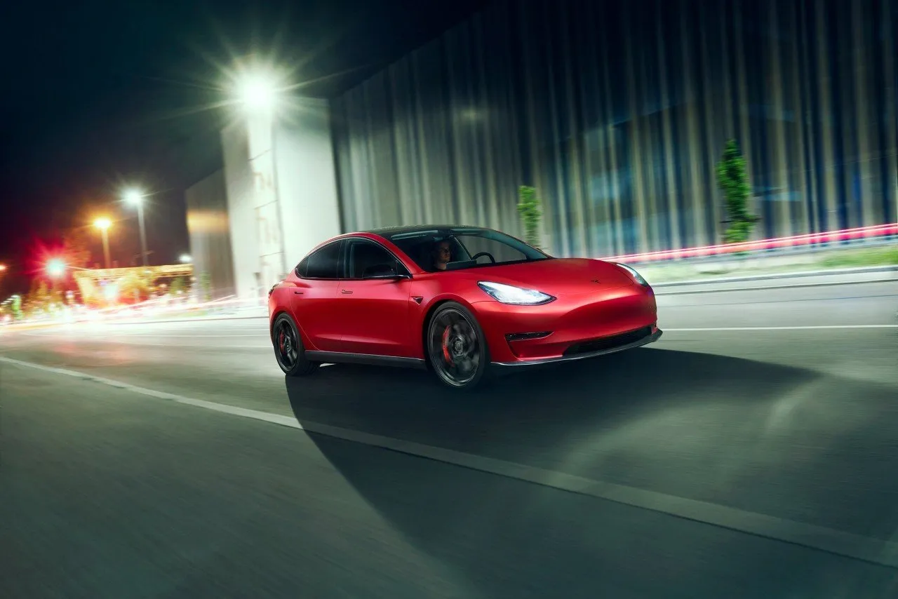 Check price and buy Novitec Carbon Fiber Body kit set for Tesla Model 3