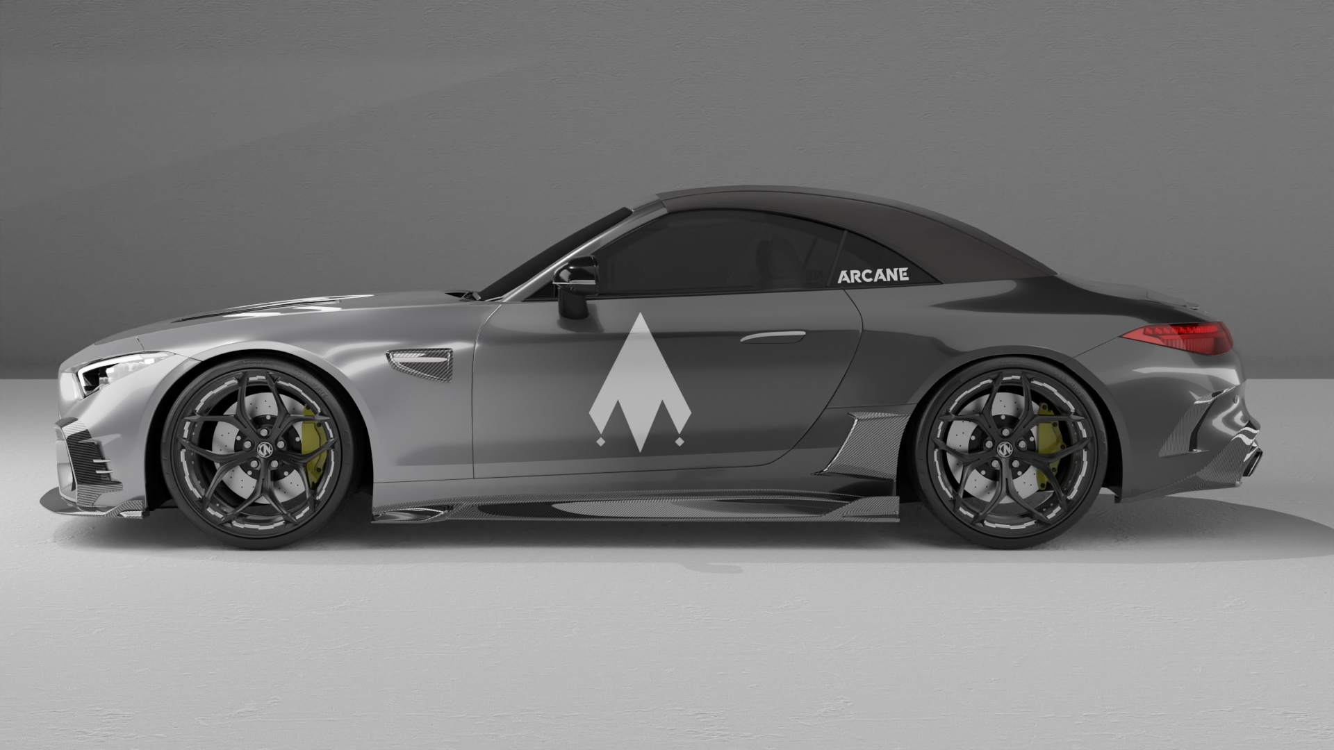 Mercedes-AMG SL-Class R232 Custom Carbon Body Kit "Arcane" by Bête Noire