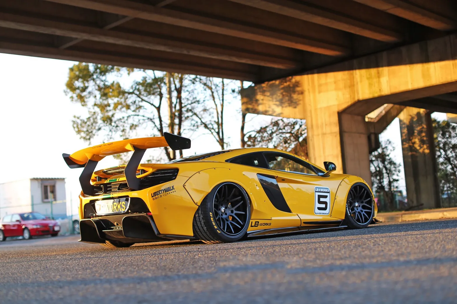Check our price and buy Liberty Walk body kit for McLaren 650S!