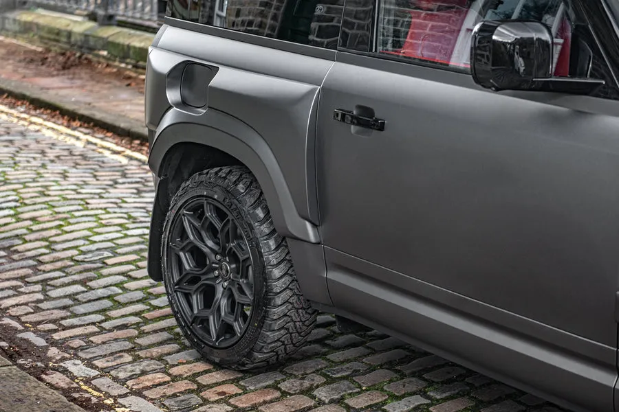 Check our price and buy Kahn Design carbon fiber body kit set for Land Rover Defender 90 wide track