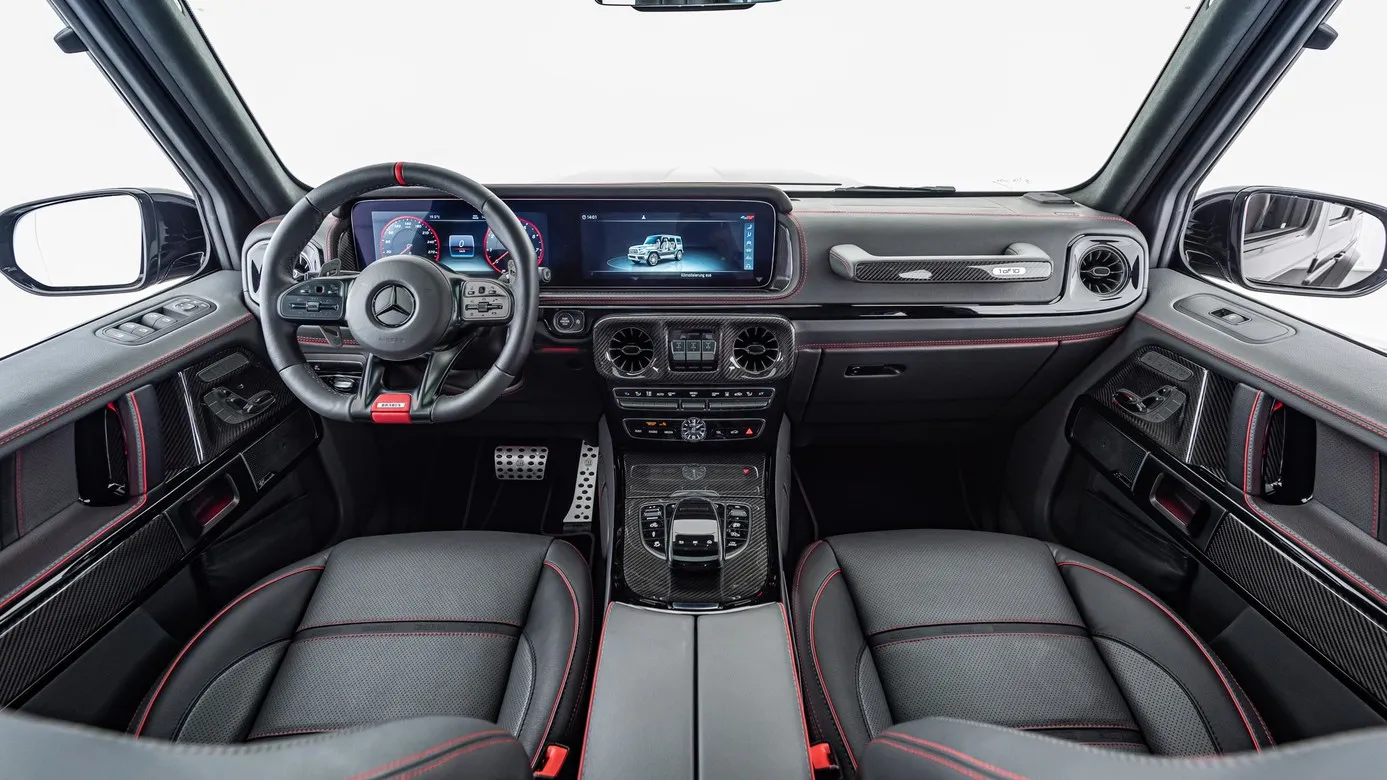 Brabus Black Ops style interior for Mercedes G-class W463A AMG G 63