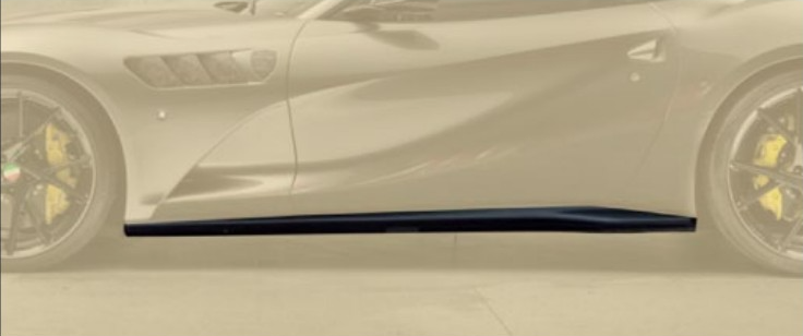 Side skirts Mansory Carbon for Ferrari 812 Stallone GTS