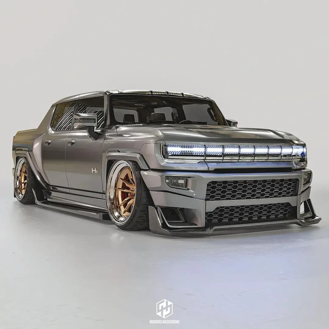 Hummer EV 2022 Custom Body Kit by Hugo Silva