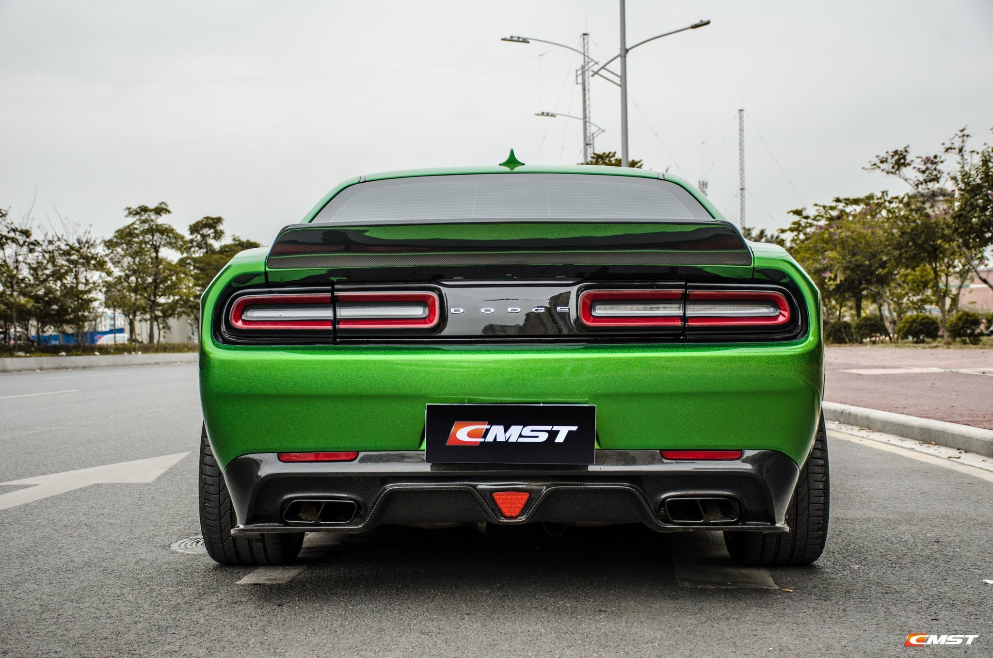 Check our price and buy CMST Carbon Fiber Body Kit set for Dodge Challenger!