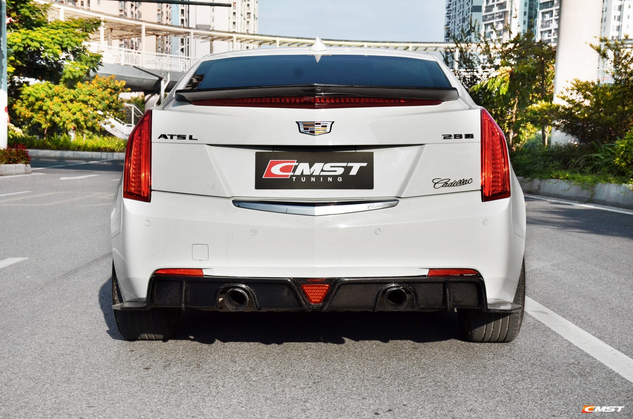 Check our price and buy CMST Carbon Fiber Body Kit set for Cadillac ATS!