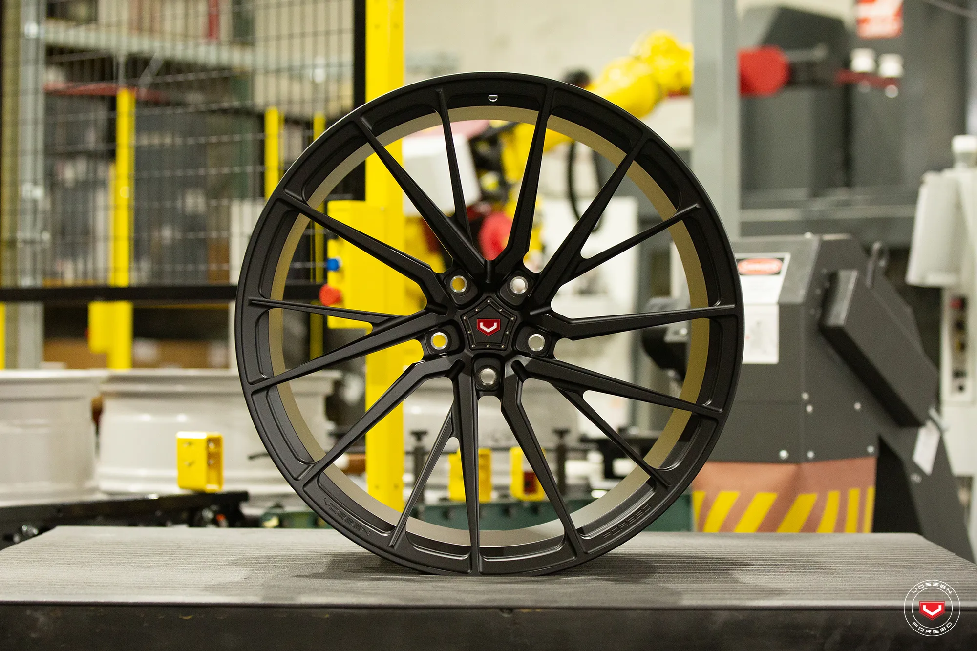 Vossen M X4T forged wheel — mounted on vehicle