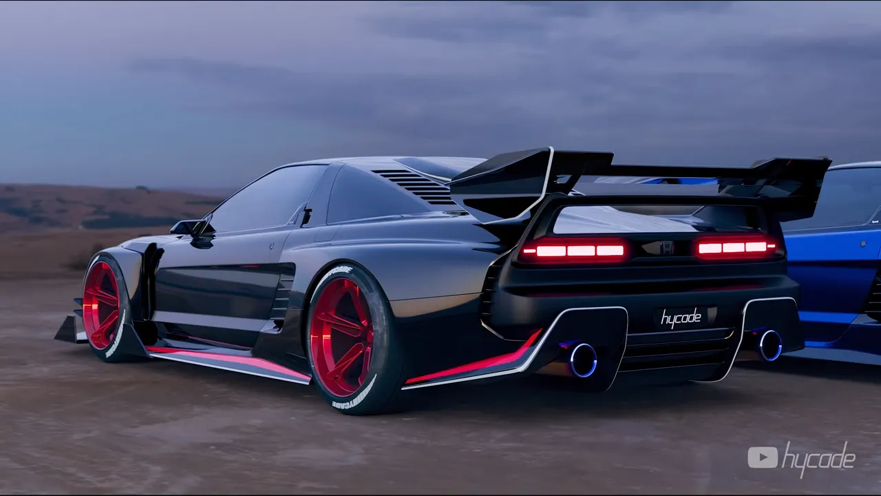 Honda NSX Custom Body Kit by Hycade
