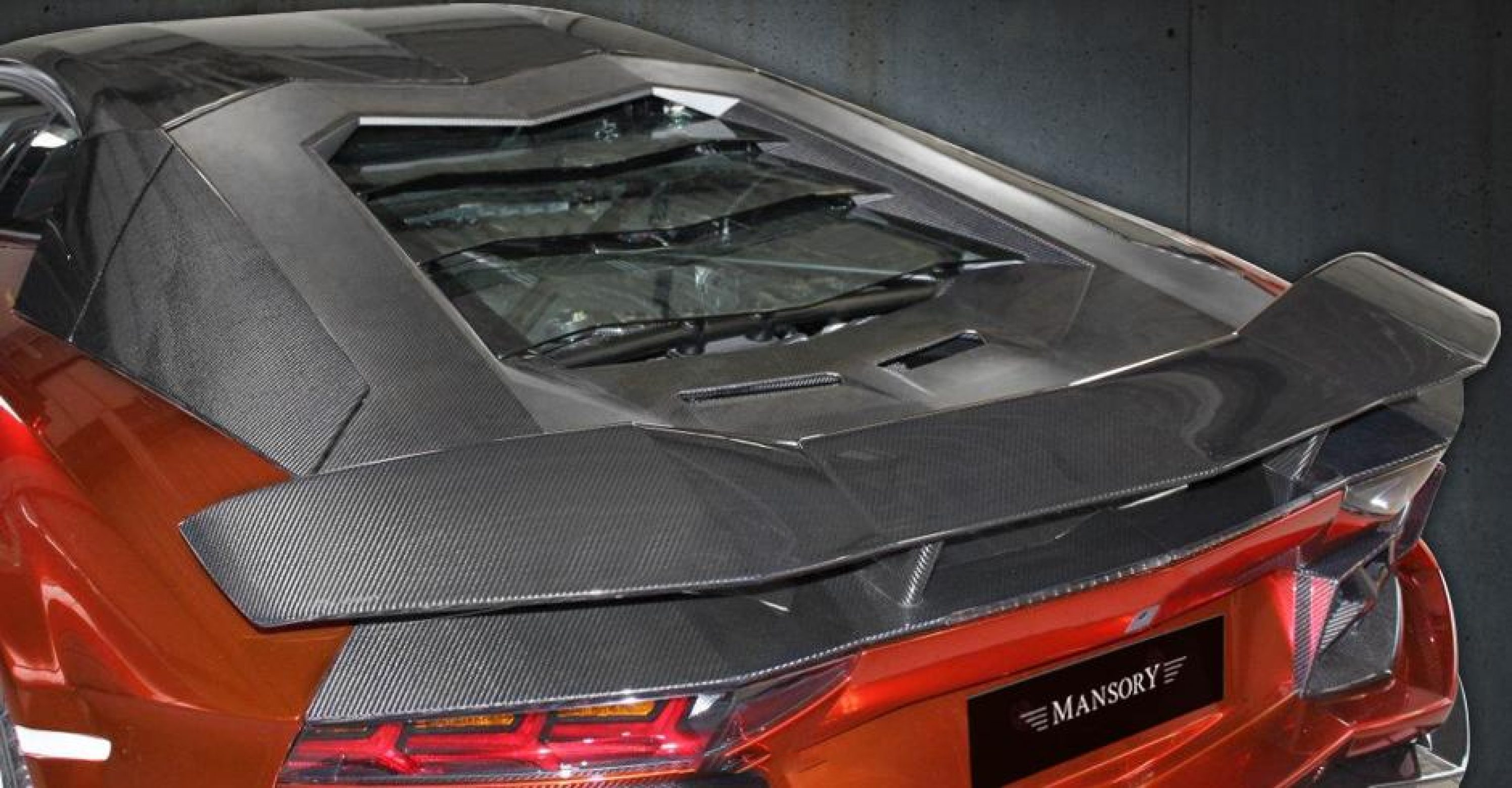 Engine bonnet Carbon for Lamborghini Aventador