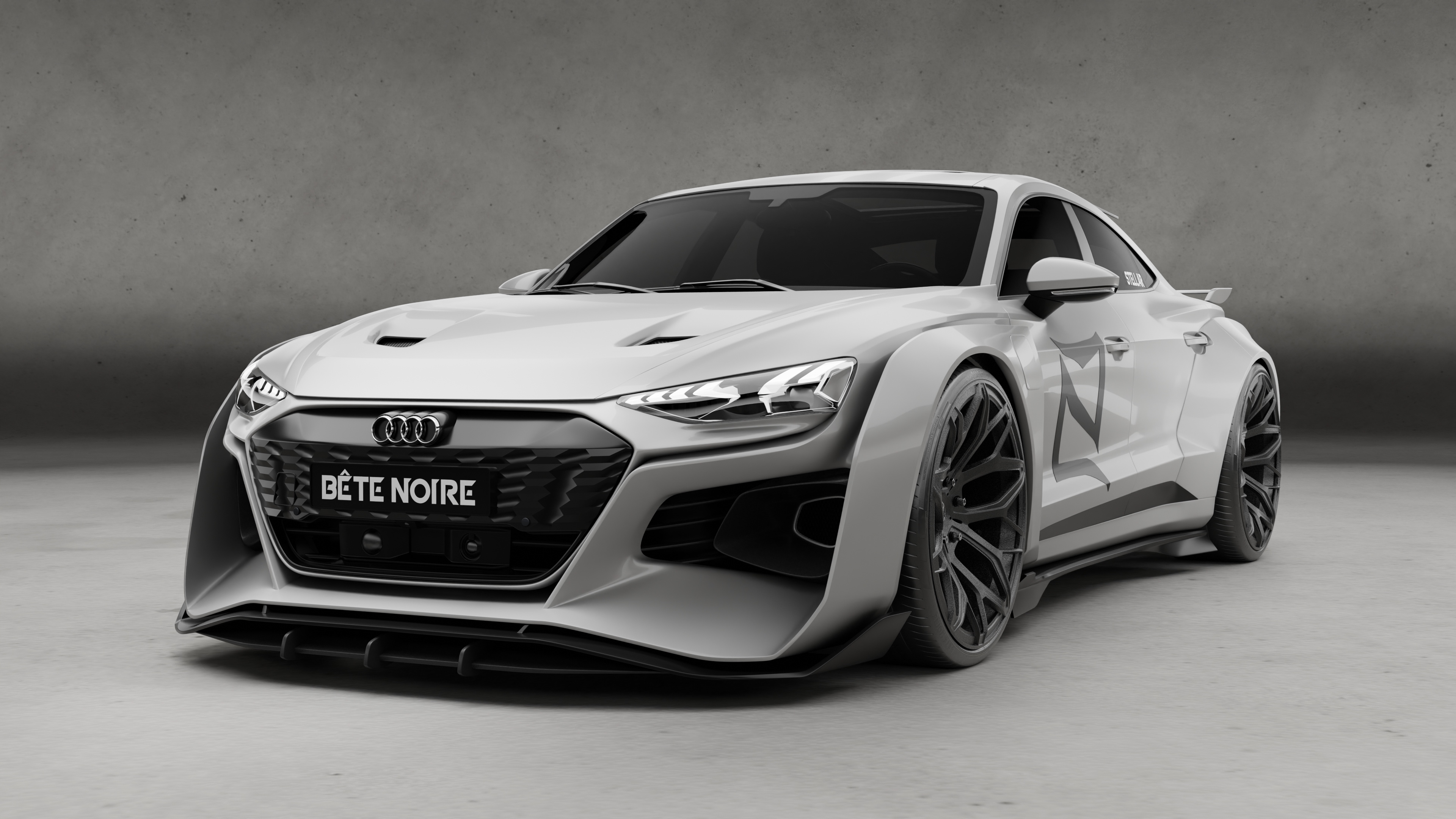 Driving the Future: The 2023 Audi RS E Tron GT Stellar Wide Body Kit by Bête Noire