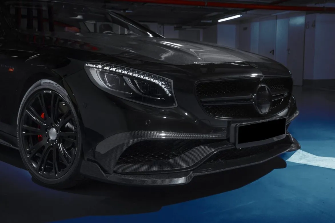 Hood Carbon for Mercedes S-class Coupe C217 Restyling