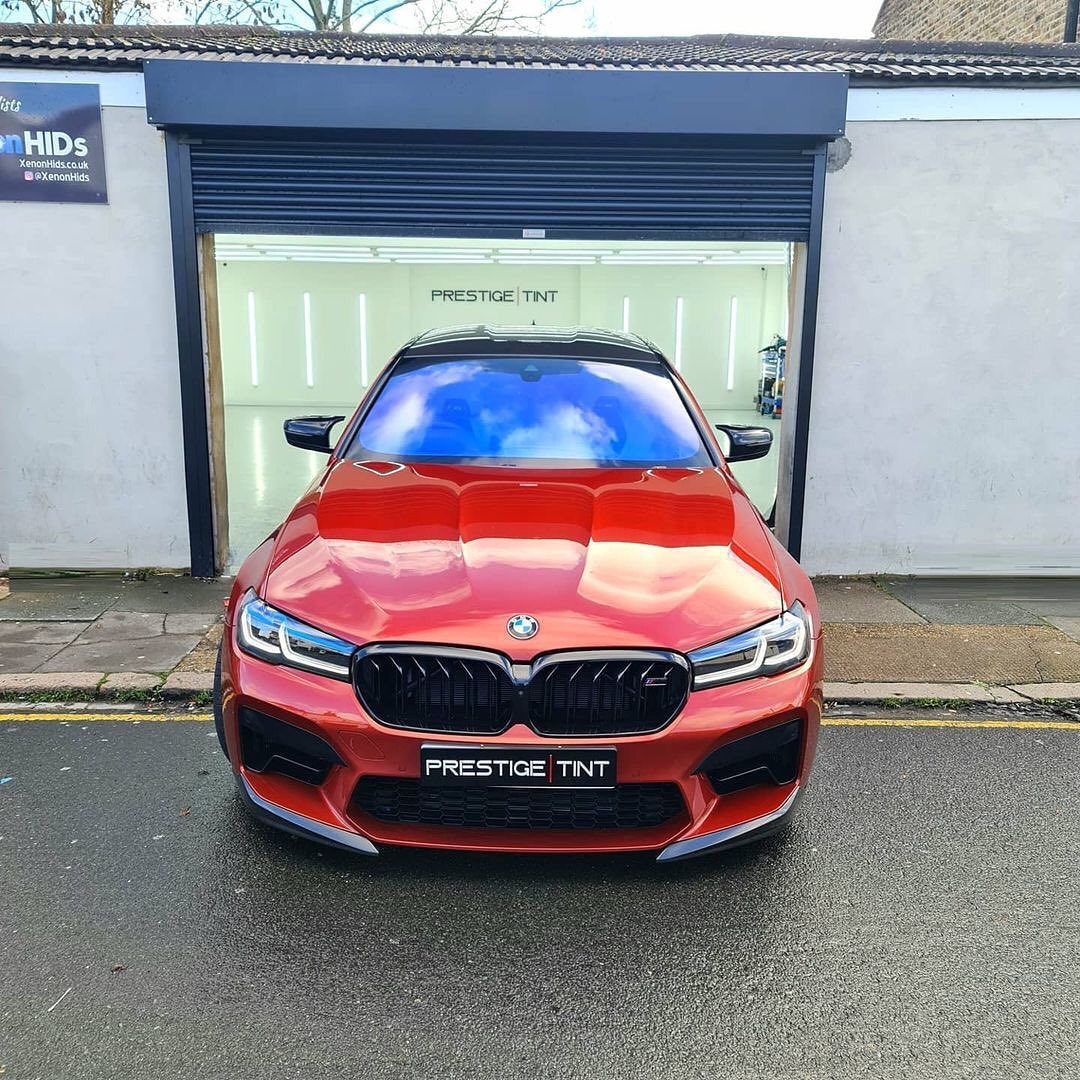 Front bumper lip M Performance Lite Carbon for BMW M5 F90 LCI Restyling ...