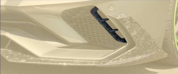 Front bumper air intake cover Mansory Carbon for Lamborghini Aventador S