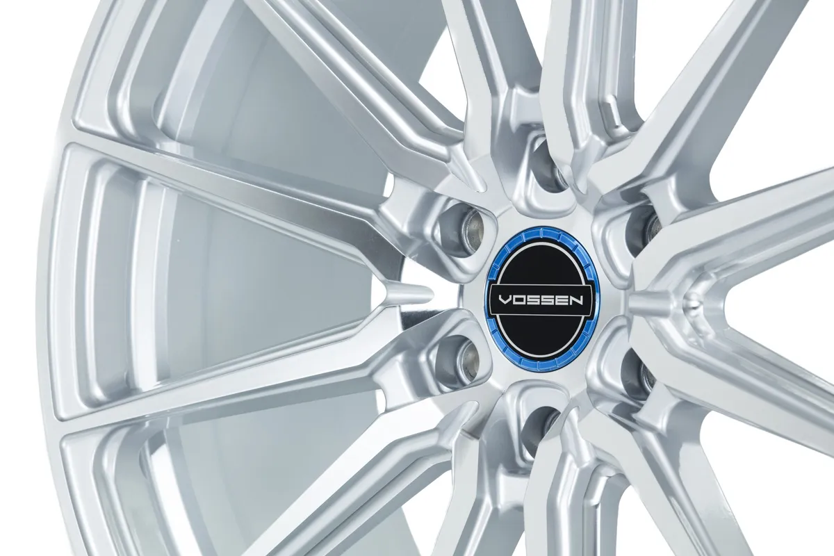 Vossen HF6 1 hybrid forged wheel — close-up spoke detail