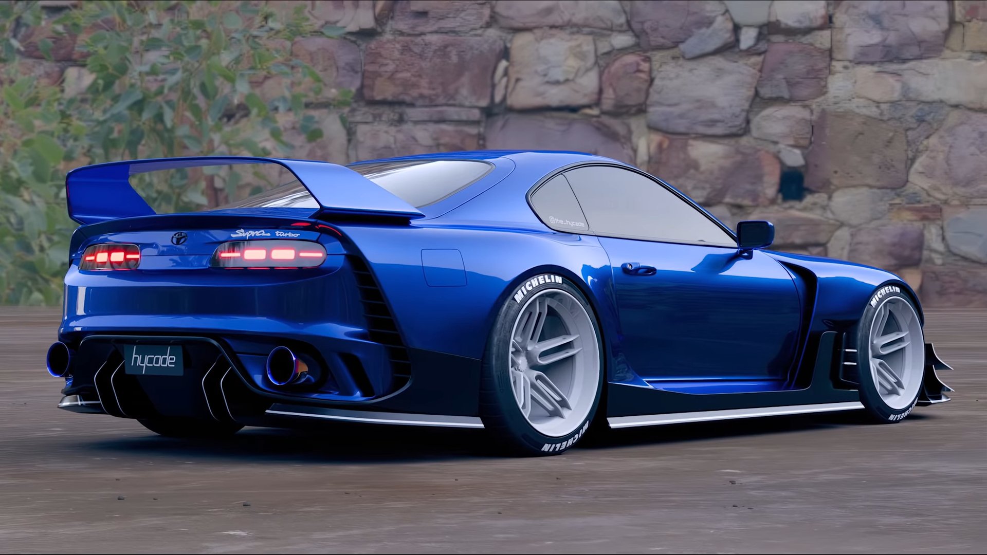 Toyota Supra MK4 Stage 1 Custom Wide Body Kit by Hycade Ver.1 Buy with