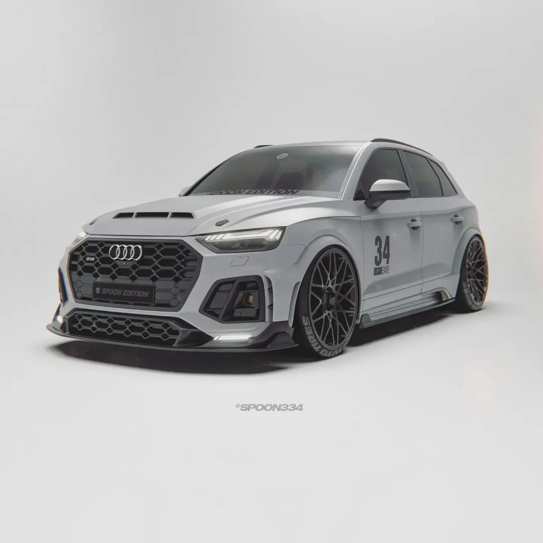 Audi SQ5 FY Restyling Custom Body Kit by Spoon334