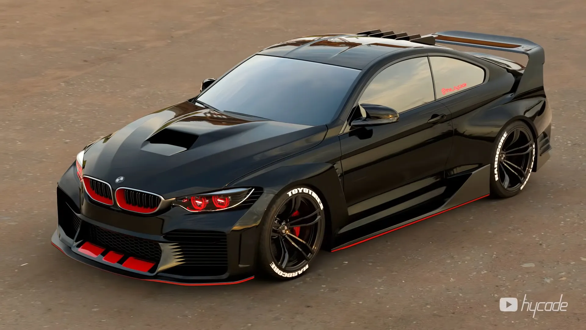 BMW M4 Evo Custom Wide Body Kit by Hycade