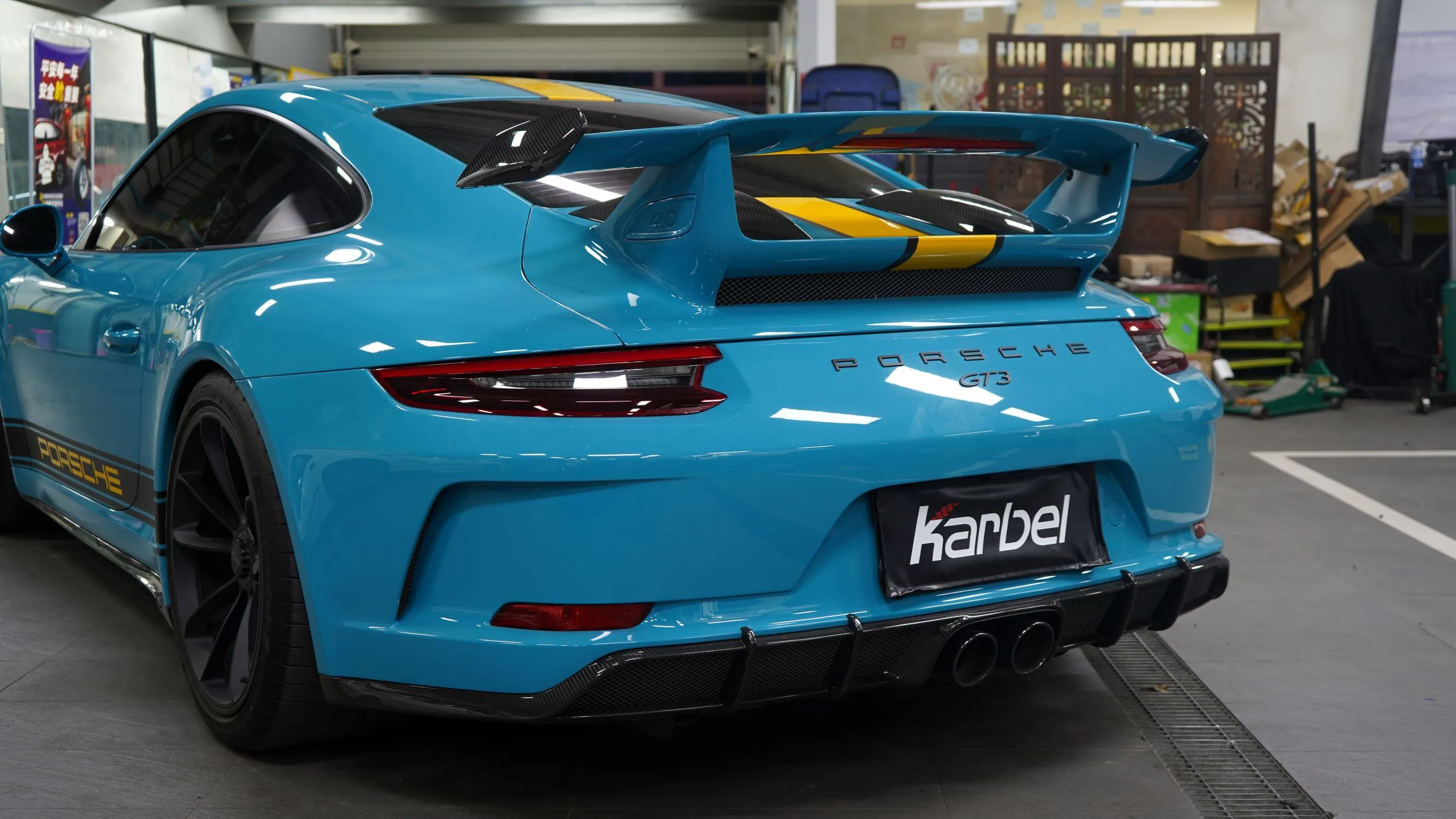 Check our price and buy a Karbel Carbon Fiber Body Kit set for Porsche 911 991.2 GT3