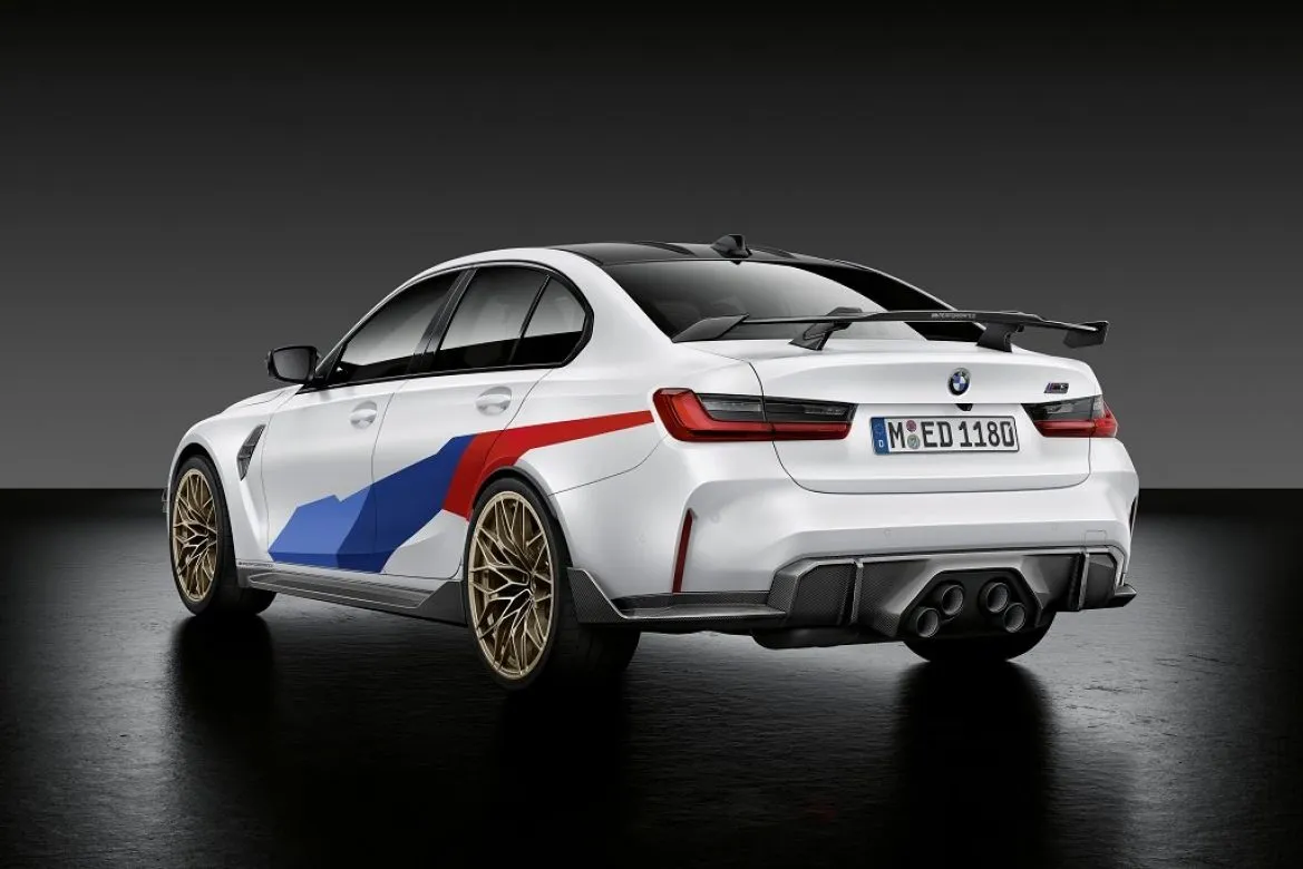 Flow-through rear spoiler Carbon for BMW M3 G80