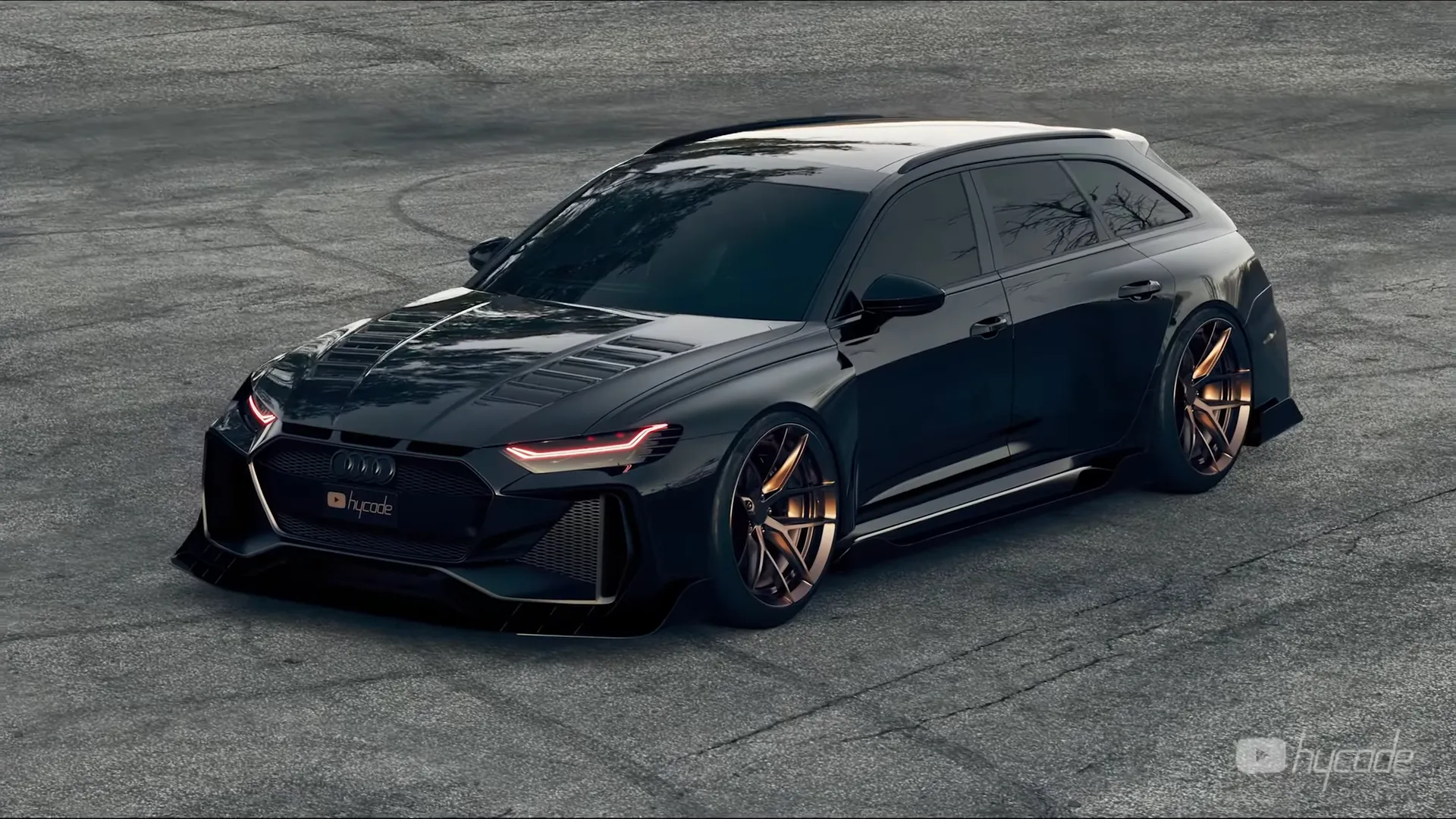 Audi RS6 Custom Body Kit by Hycade