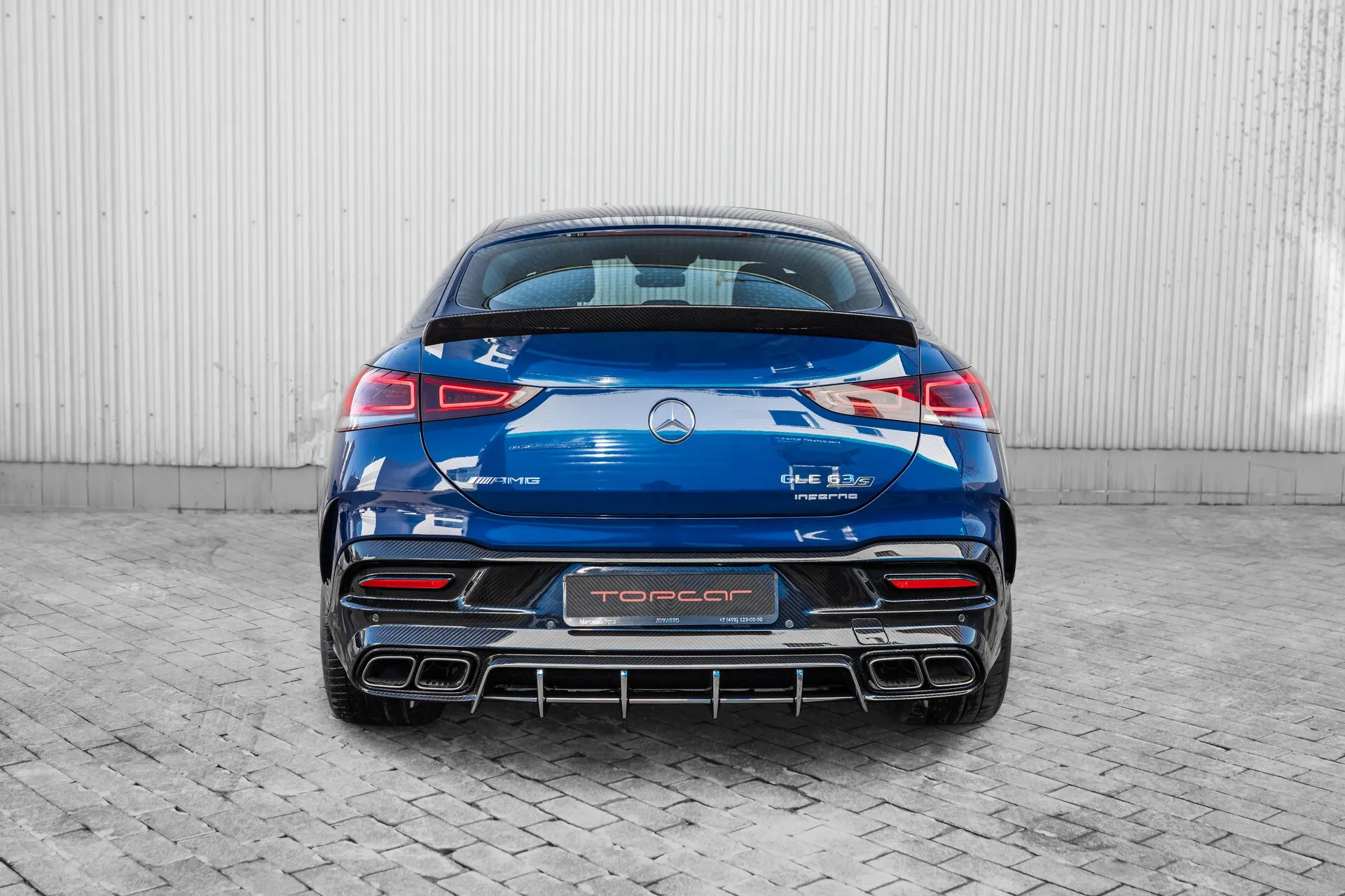Check our price and buy Topcar Design body kit for Mercedes-Benz GLE coupe C167 Inferno 2022!