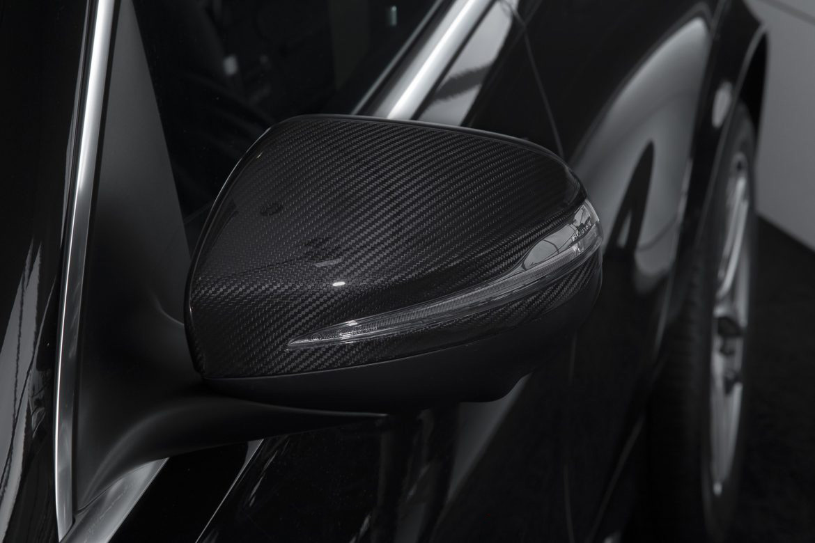 Mirror caps carbon for Mercedes C-class W 205 C 160 - C 400