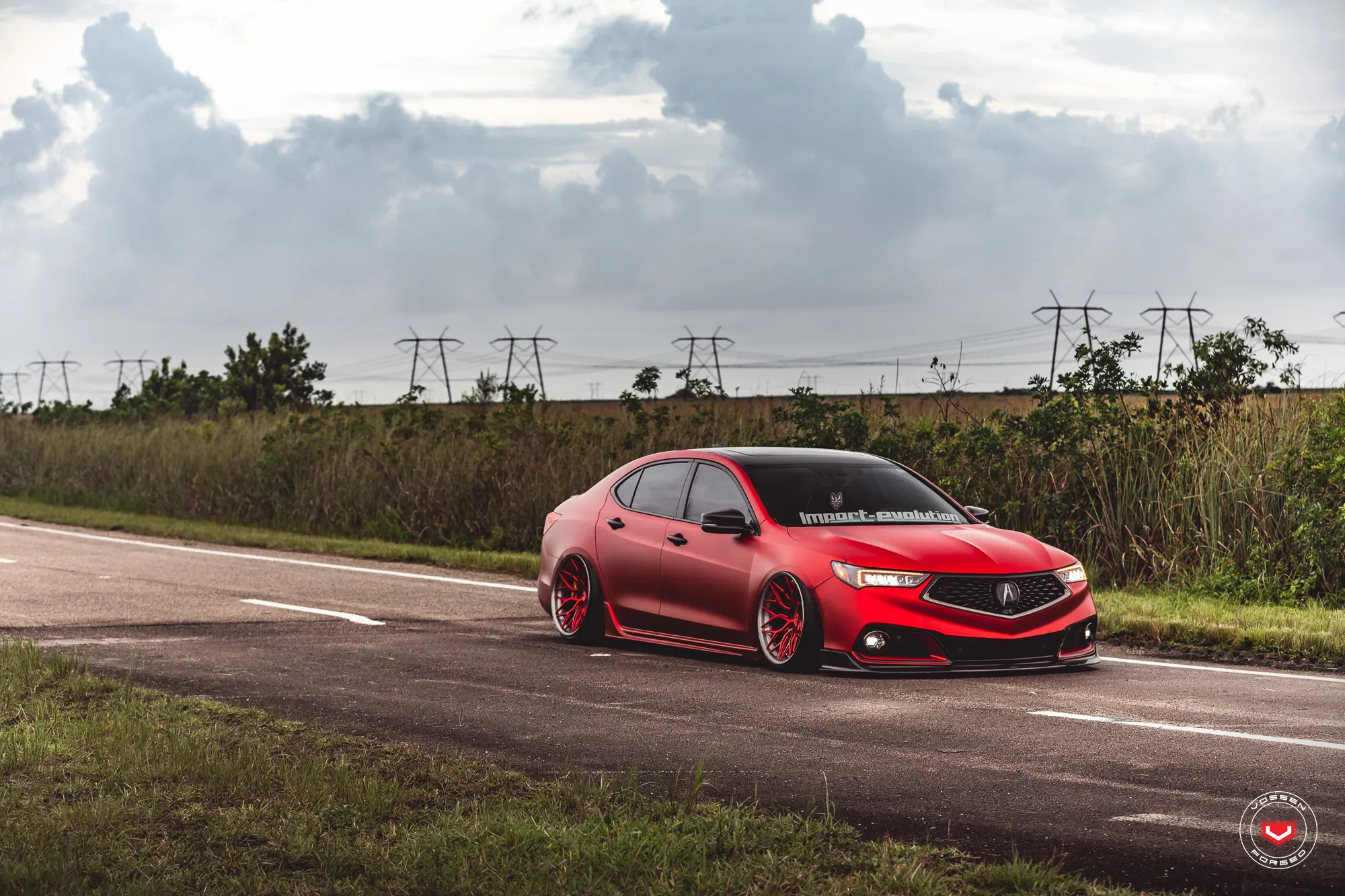 Vossen S17 01 3 PIECE 3-piece forged wheel — side profile