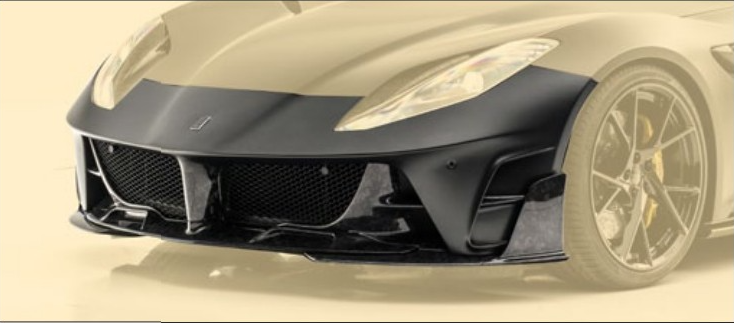 Front bumper Mansory Carbon for Ferrari 812 Stallone  V2