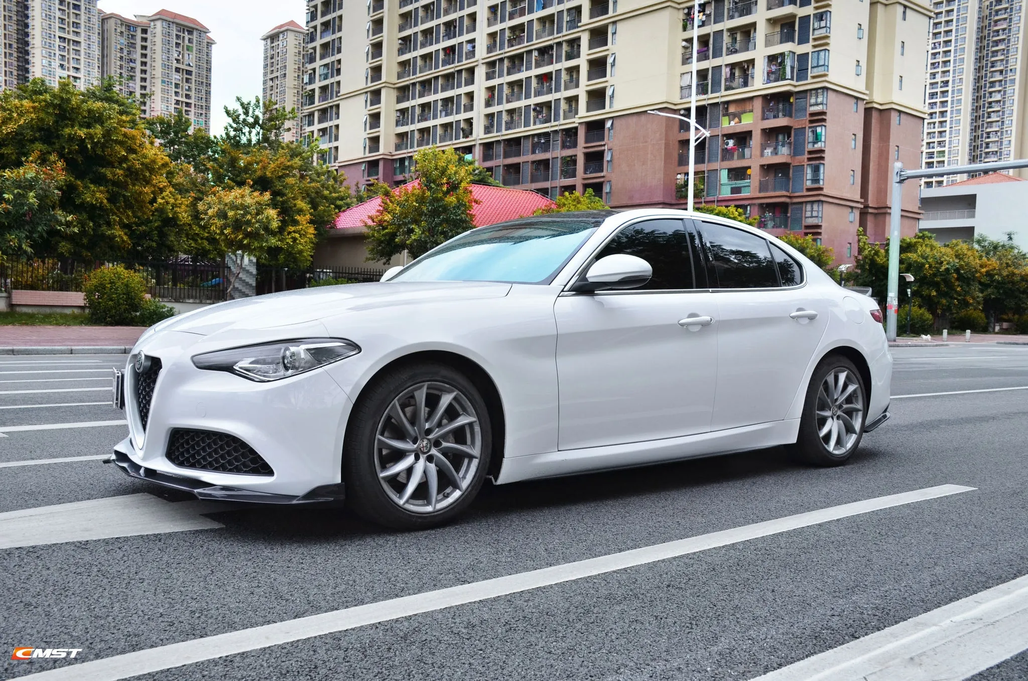 Check our price and buy CMST Carbon Fiber Body Kit set for Alfa Romeo Giulia!