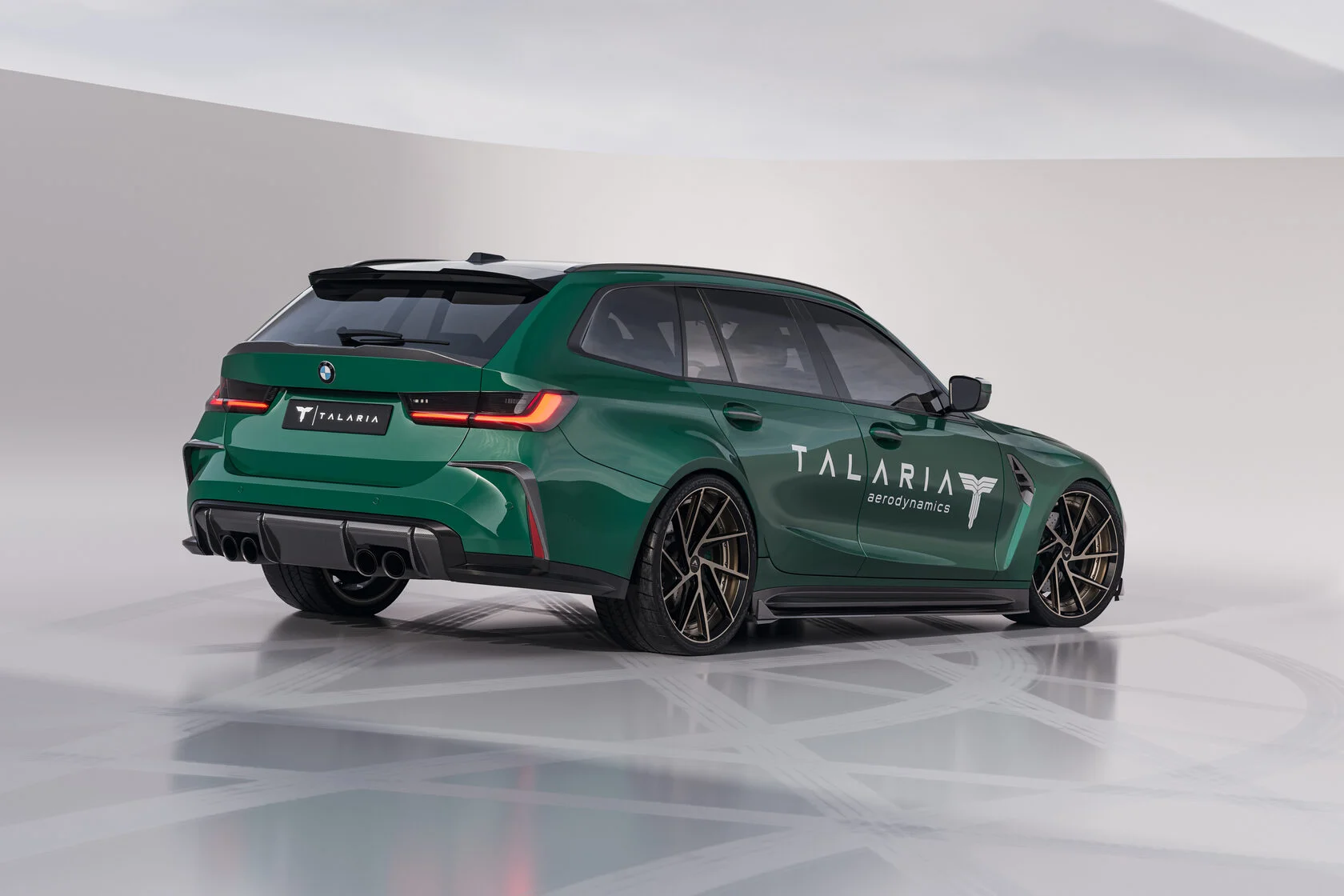 Side skirts Sport Tech Carbon for BMW M3 G80 Touring Buy with delivery ...