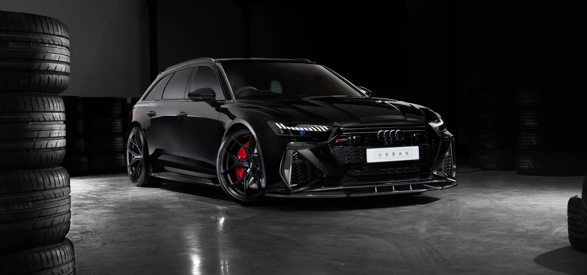 Check our price and buy Urban carbon fiber body kit set for Audi RS6 C8
