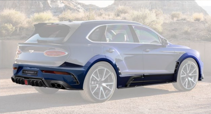 Widebody kit Mansory Carbon for Bentley Bentayga V8 2020