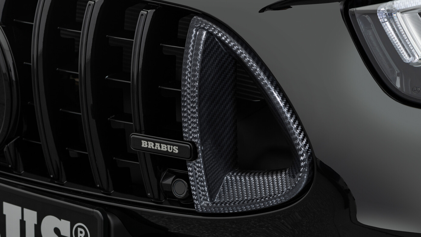 Carbon front grille inserts Brabus for Mercedes E-class AMG W213 AMG E 63 Facelift/Restyling