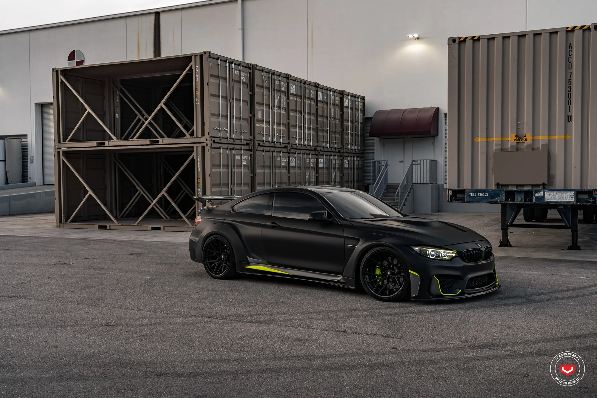 Vossen M X3 3 PIECE 3-piece forged wheel — finish detail