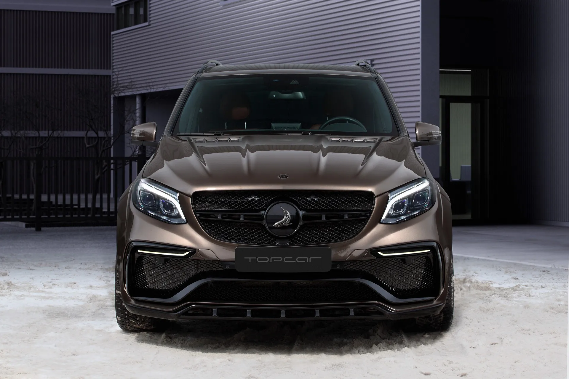Check our price and buy Topcar Design body kit for Mercedes GLE W166 wagon Inferno