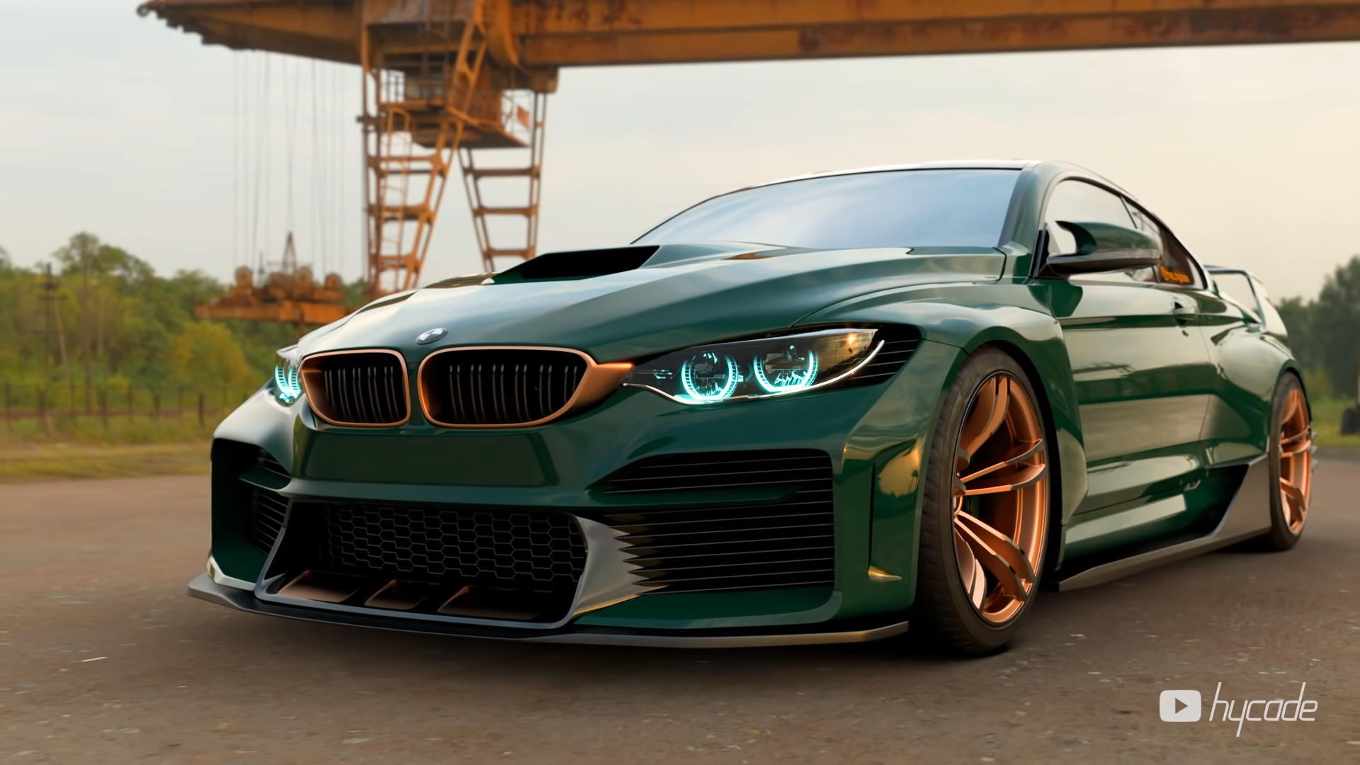 BMW M4 Evo Custom Wide Body Kit by Hycade