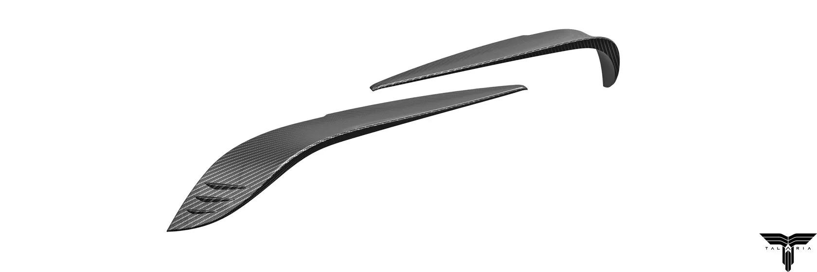 Rear stop light spoiler Carbon Talaria for Toyota Supra A90/A91