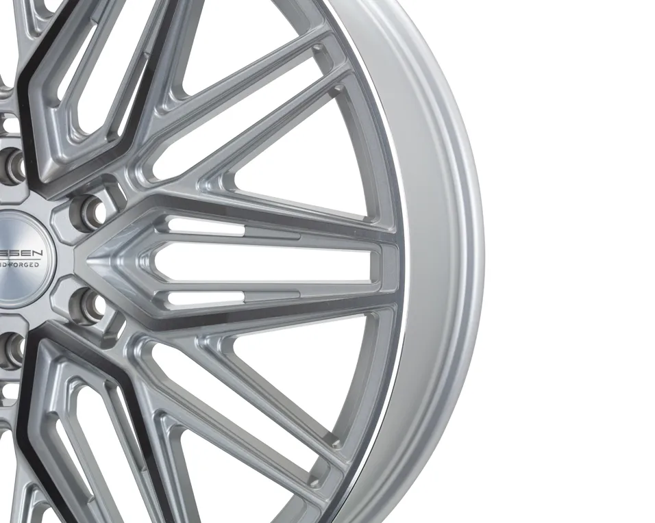 Vossen HF6 5 hybrid forged wheel — close-up spoke detail
