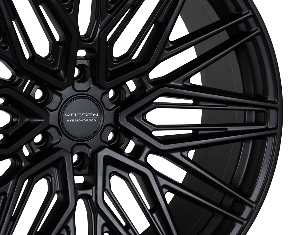 Vossen HF6 5 hybrid forged wheel — front view