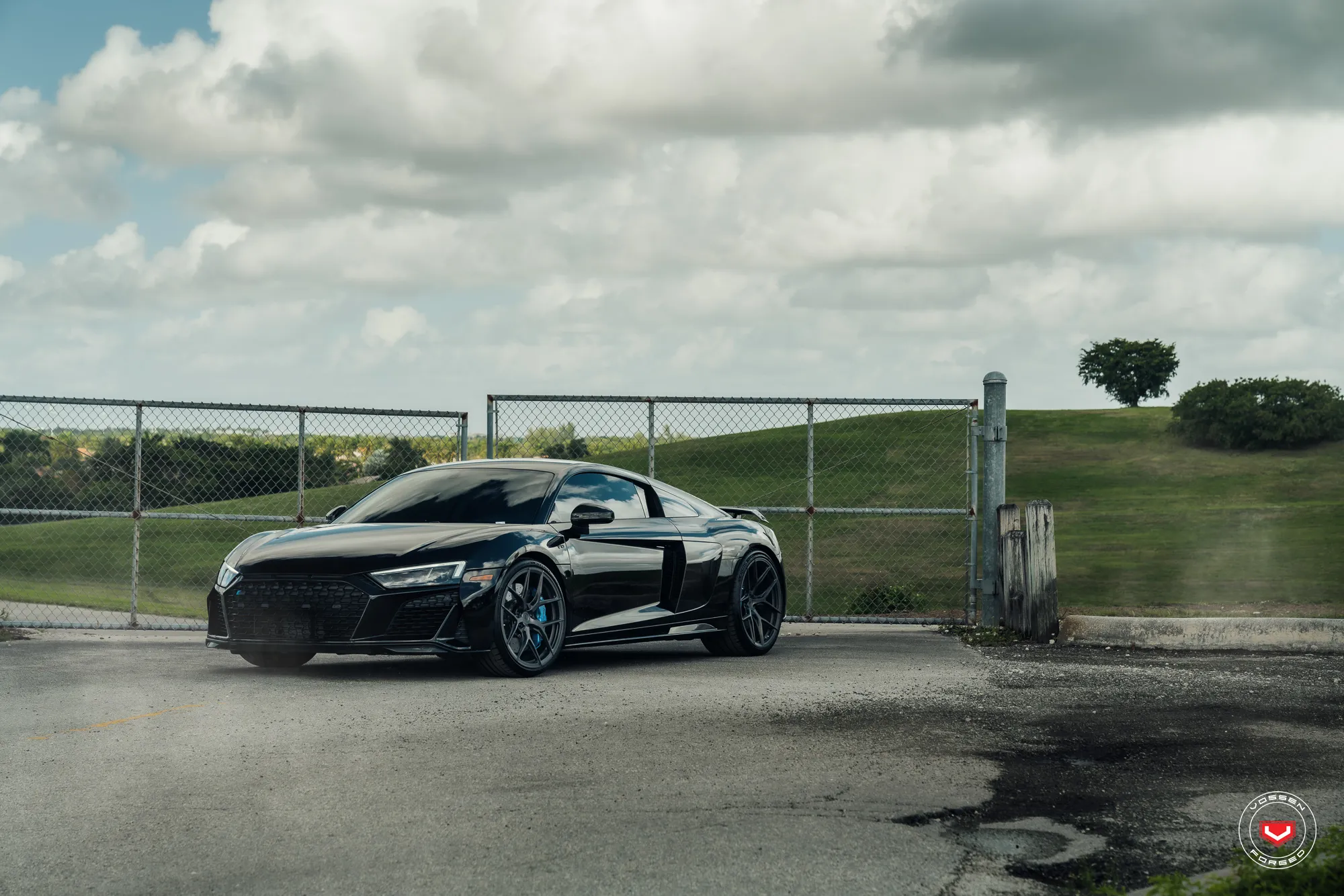Vossen S21 01 forged wheel — front view