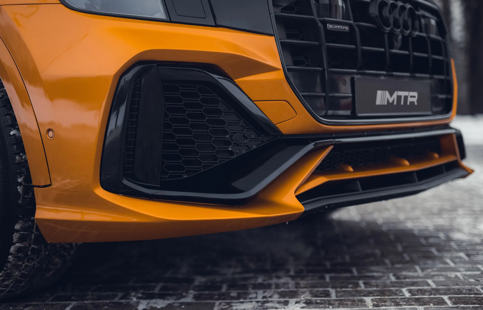 Front bumper MTR Design for Audi Q8