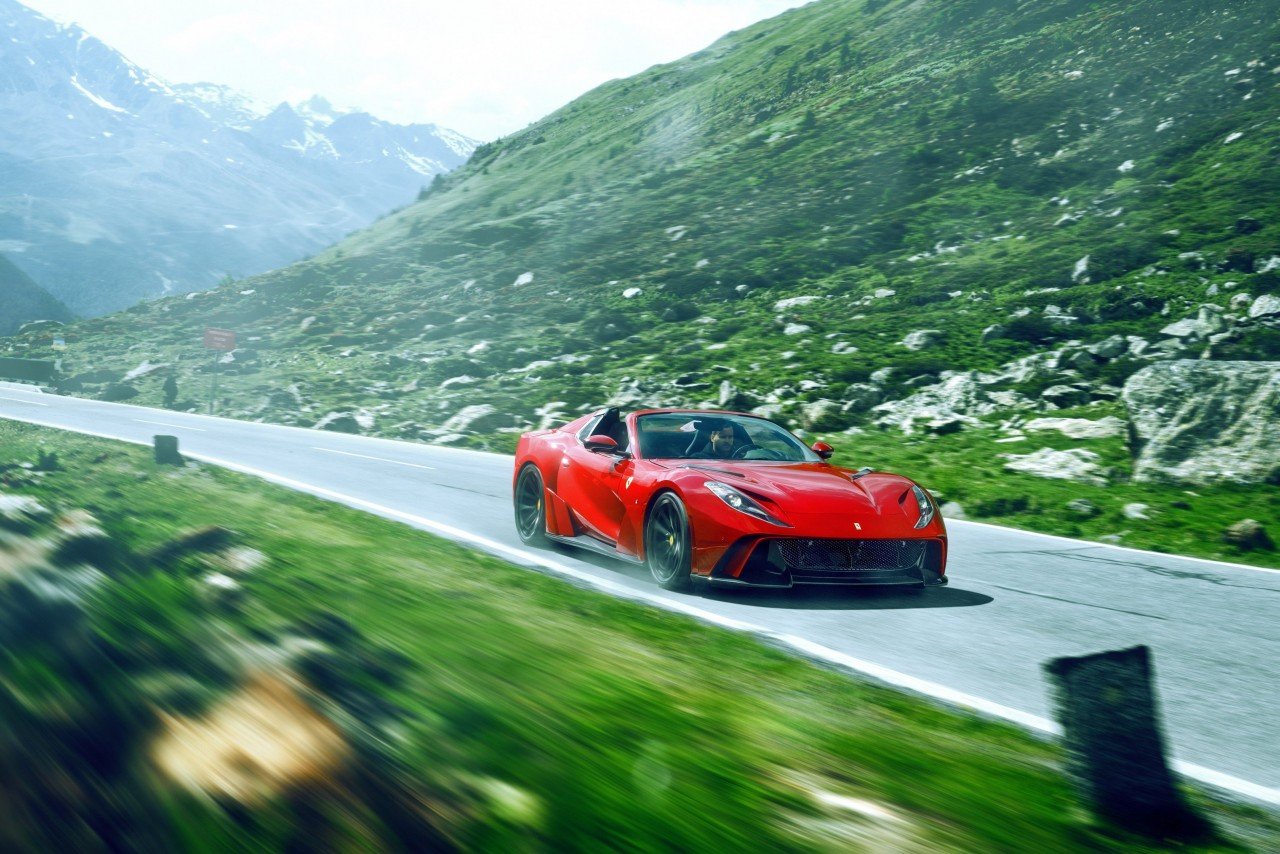 Check price and buy Novitec Carbon Fiber Body kit set for Ferrari 812 GTS N-Largo