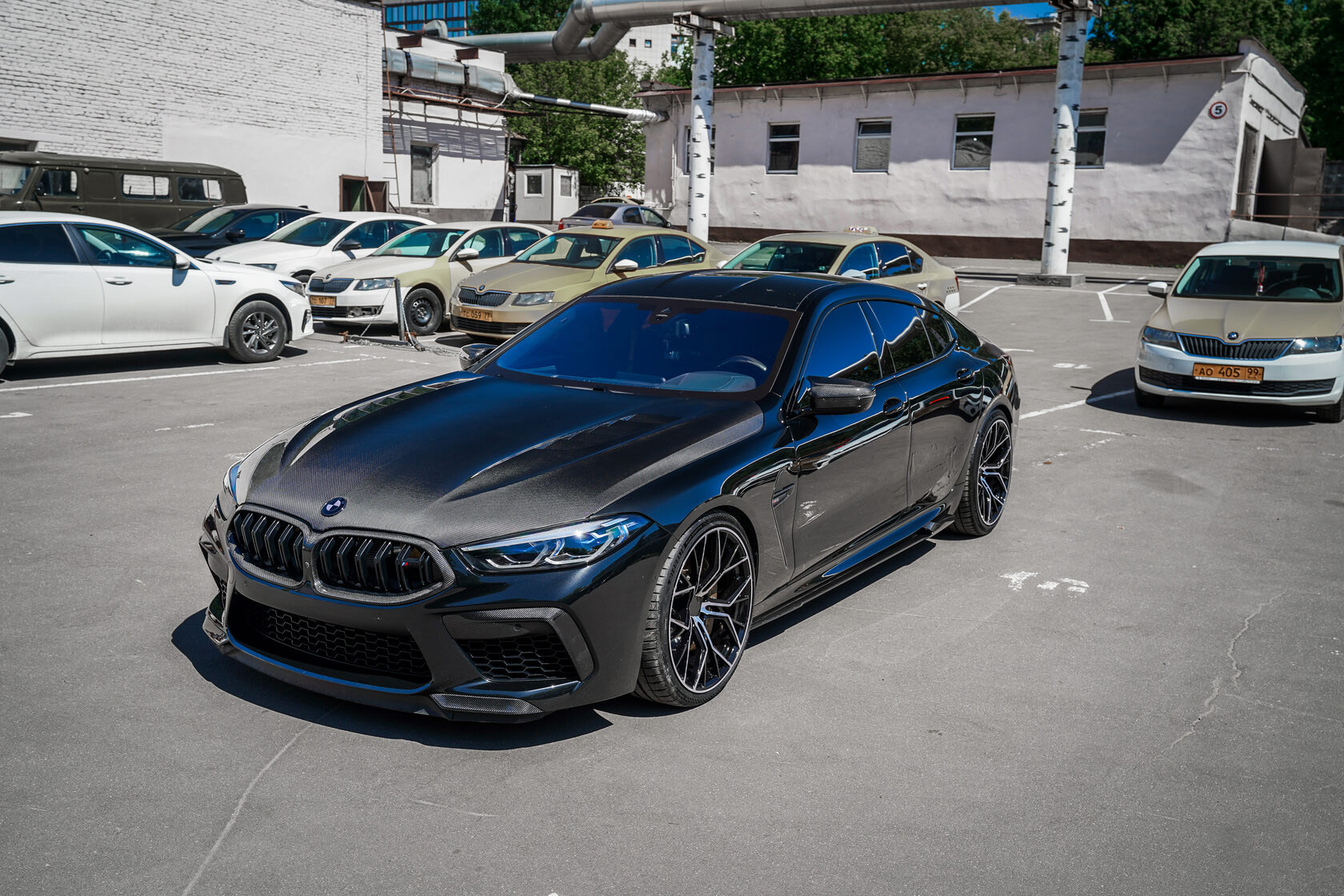 Check price and buy Carbon Fiber Body kit set for BMW M8 F91/F92/F93 Grand Coupe
