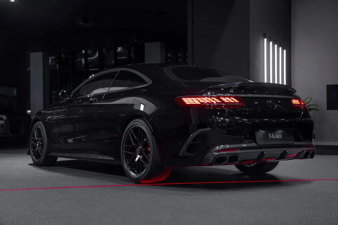 Side sills carbon for Mercedes S-class Coupe C217 AMG S63