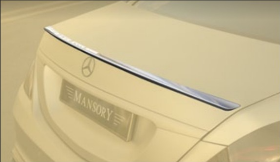 Thin Rear Deck Lid Spoiler Mansory Carbon For Mercedes S Class W Restyling Amg S Facelift