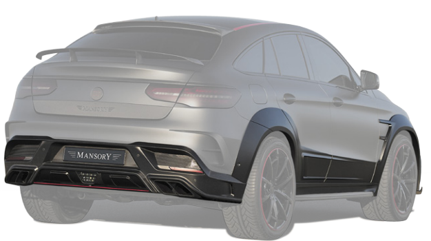 Mansory body kit for Mercedes GLE Coupe C292 wide body