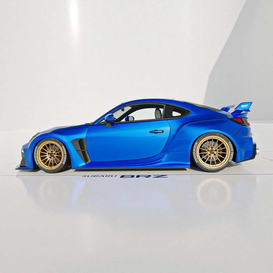 Subaru BRZ 2022 STI Wide Custom Body Kit by Avante Design