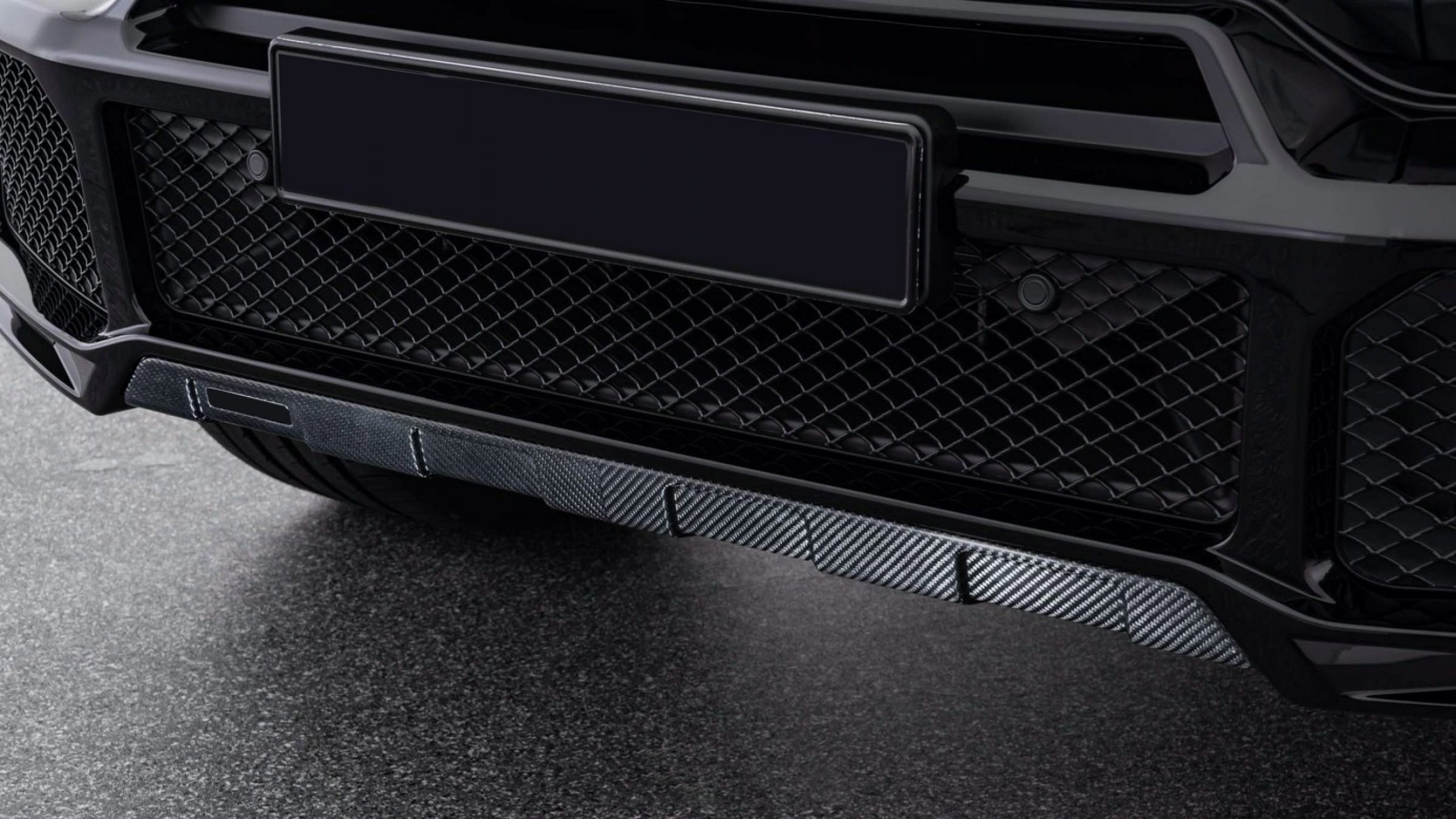 A set of front + rear bumper protection BS Style for Mercedes G-class W463A AMG G 63